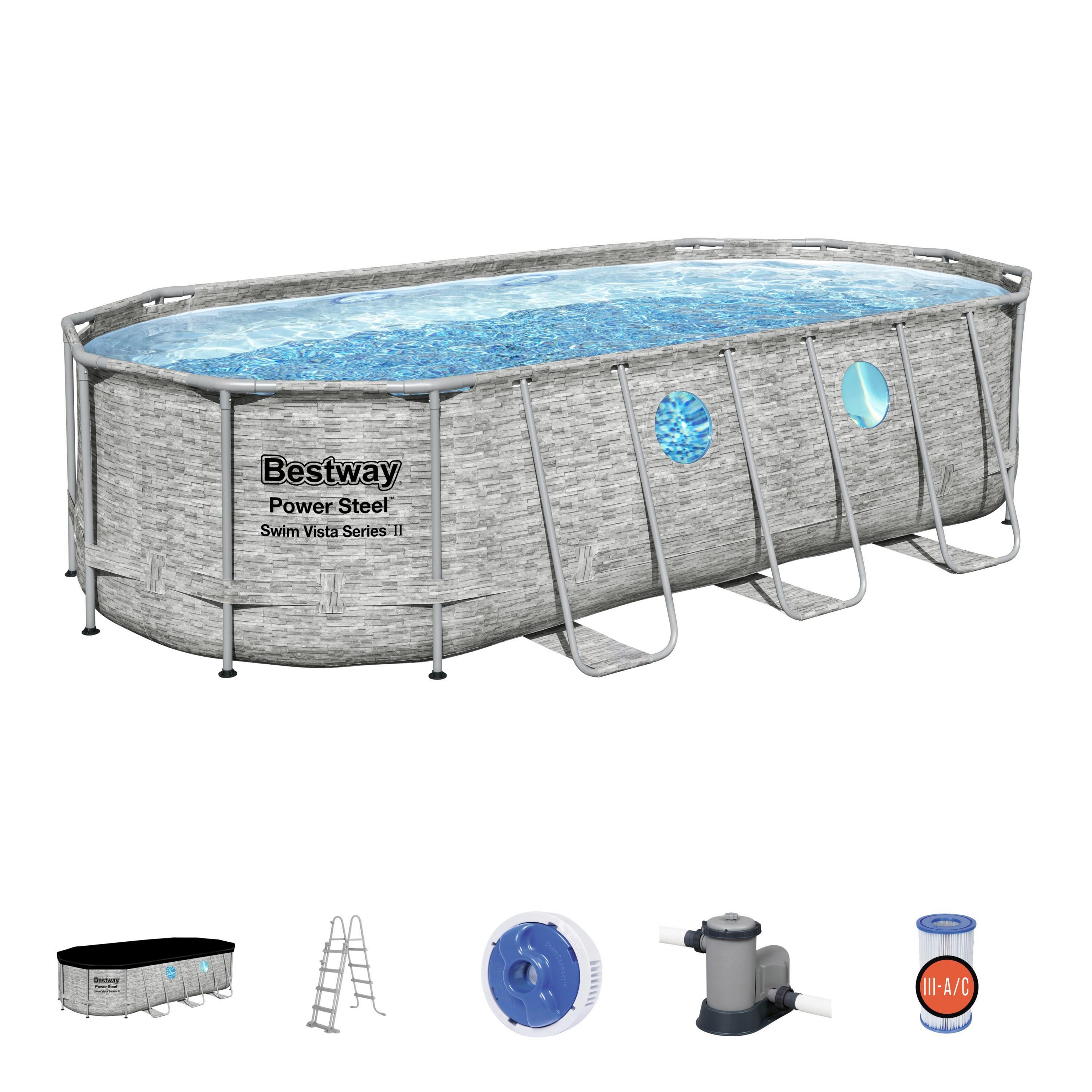 Stahlrahmen-Pools online kaufen | Möbelix.at