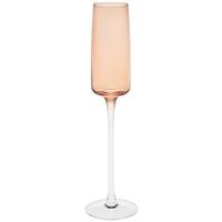 Franciapezsgős-pohár Kb. 200ml - rézszínű/átlátszó, Modern, Üveg (7/28cm) - James Wood