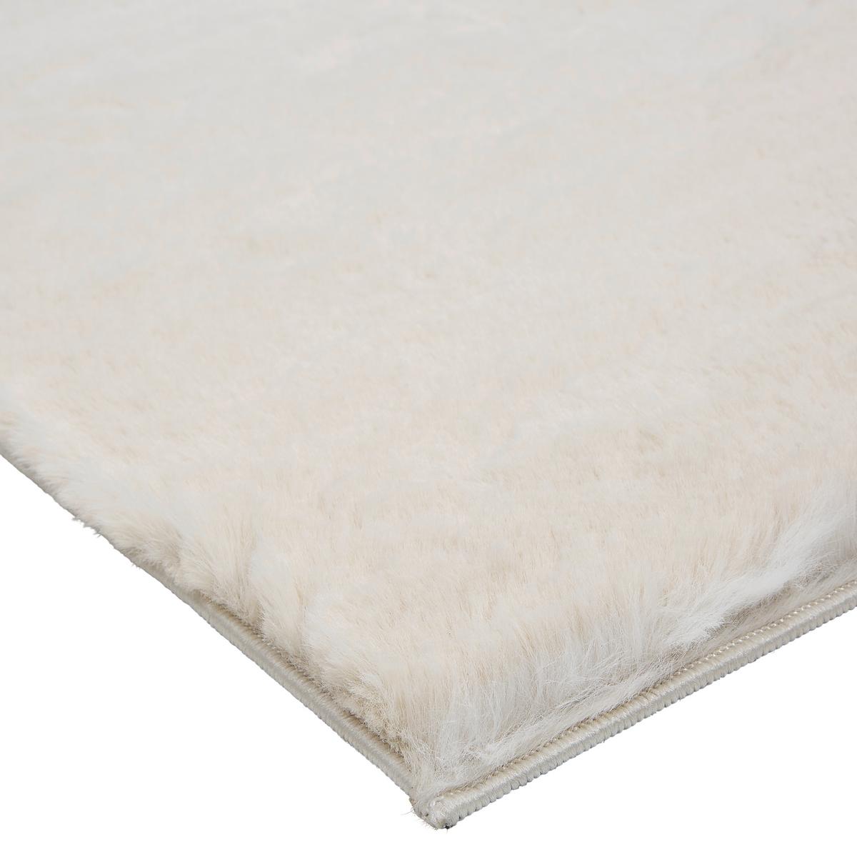 TKANÝ KOBEREC Fuzzy 2, 120/170cm, krémová - krémová, Moderní, textil (120/170cm) - Mömax