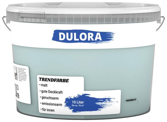 Wandfarbe 10 Liter Meerblau - Blau (10l) - Dulora Wandfarbe 10 Liter Meerblau - Blau (10l) - Dulora