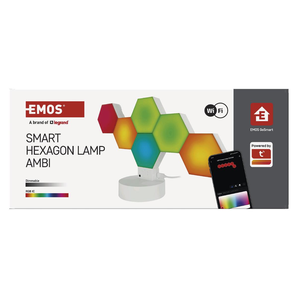 Led Asztali Lámpa Gosmart Hexagon - Basics