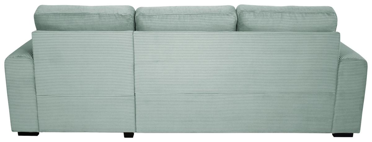 Sarokgarnitúra Tara - zsályazöld, Design, textil (245/158cm) - Best Price