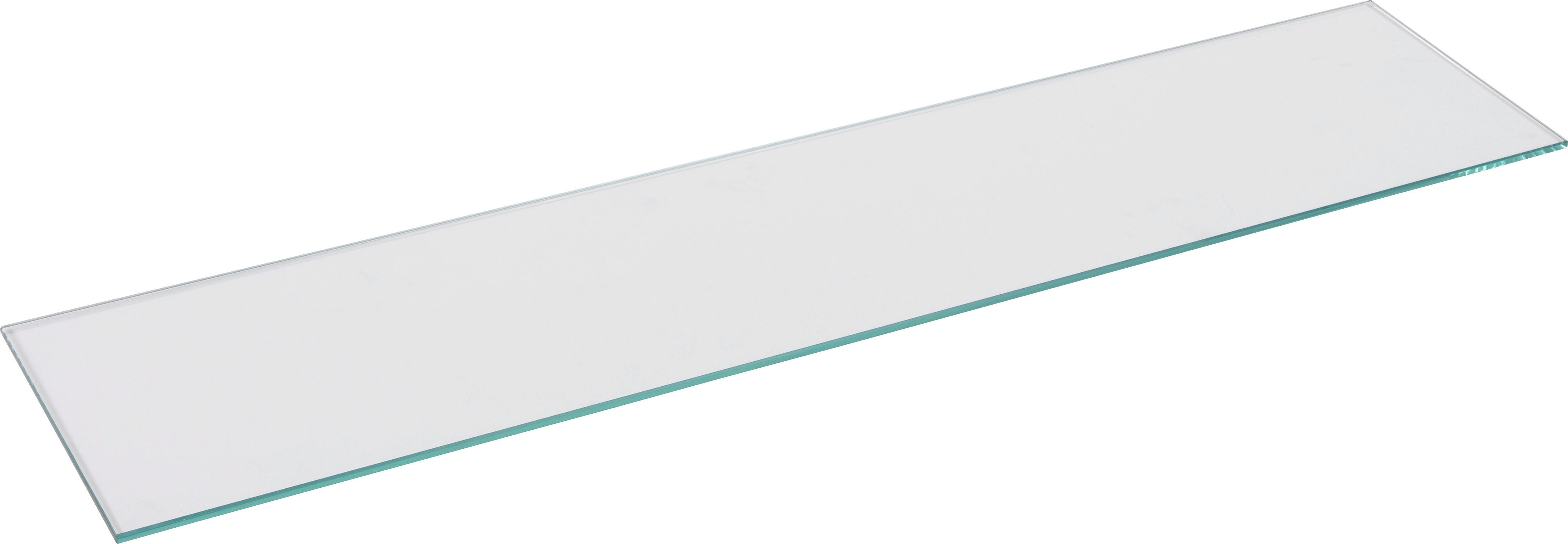 Wandboard Galileo B:120cm Glas, Transparent - Glas (120/0,8/26cm) - Homezone