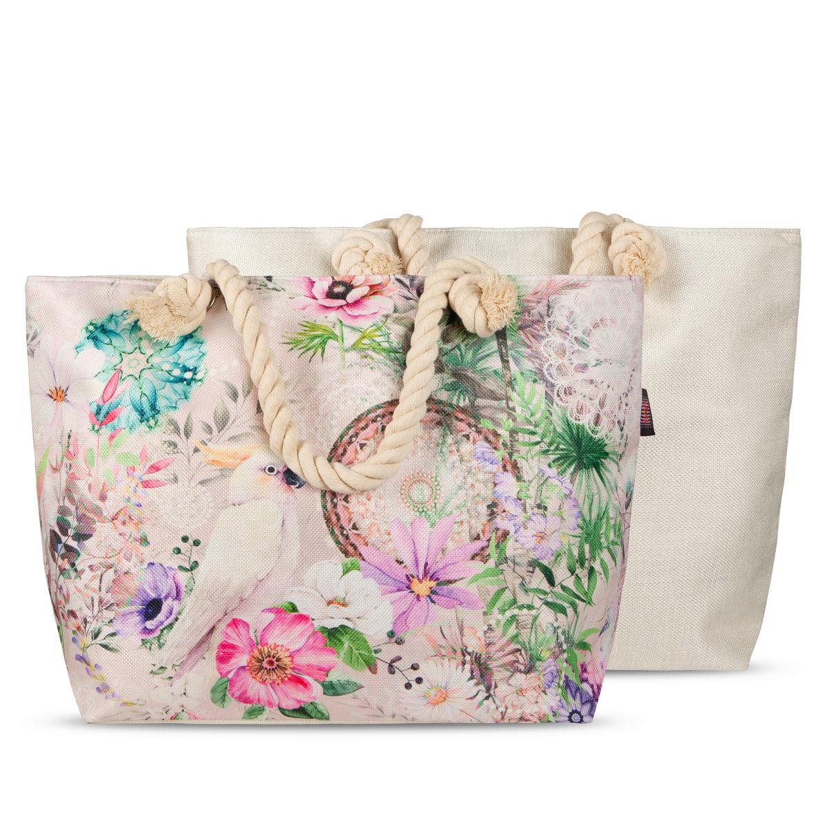 Strandtasche Indah Multicolor 43x60 cm - Multicolor, KONVENTIONELL, Textil (43/60cm)