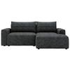 Lullo Anthrazit S: 233x144 Cm - Anthrazit/Schwarz, Design, Textil (233/144cm) - Livetastic