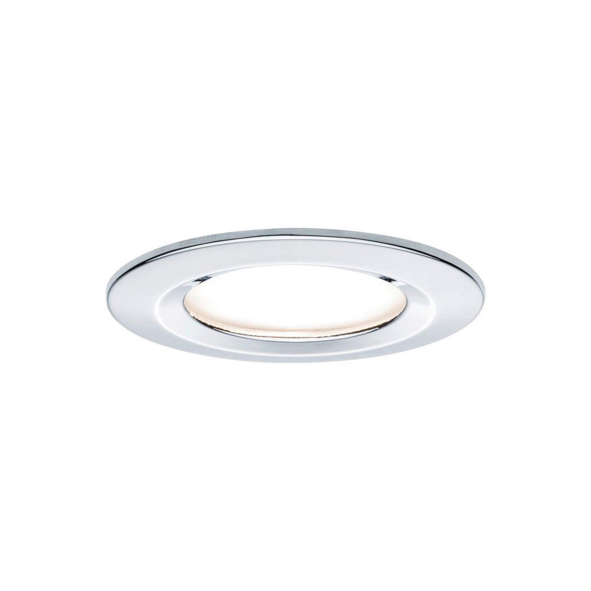 Deckenleuchte 3er-Set Ø 8,4 cm, dimmbar, Rund - Basics (8,4cm) - Paulmann