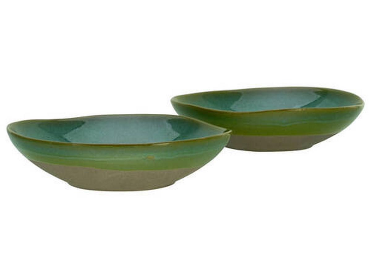 Schüsselset 19677 Bas. Bio Oliv - Olivgrün, Trend, Keramik - Creatable