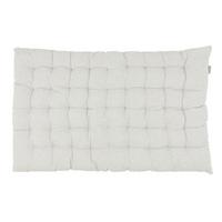 HRUBÝ SEDÁK DOBBY - svetlosivá, textil (60/100/7cm) - Mömax