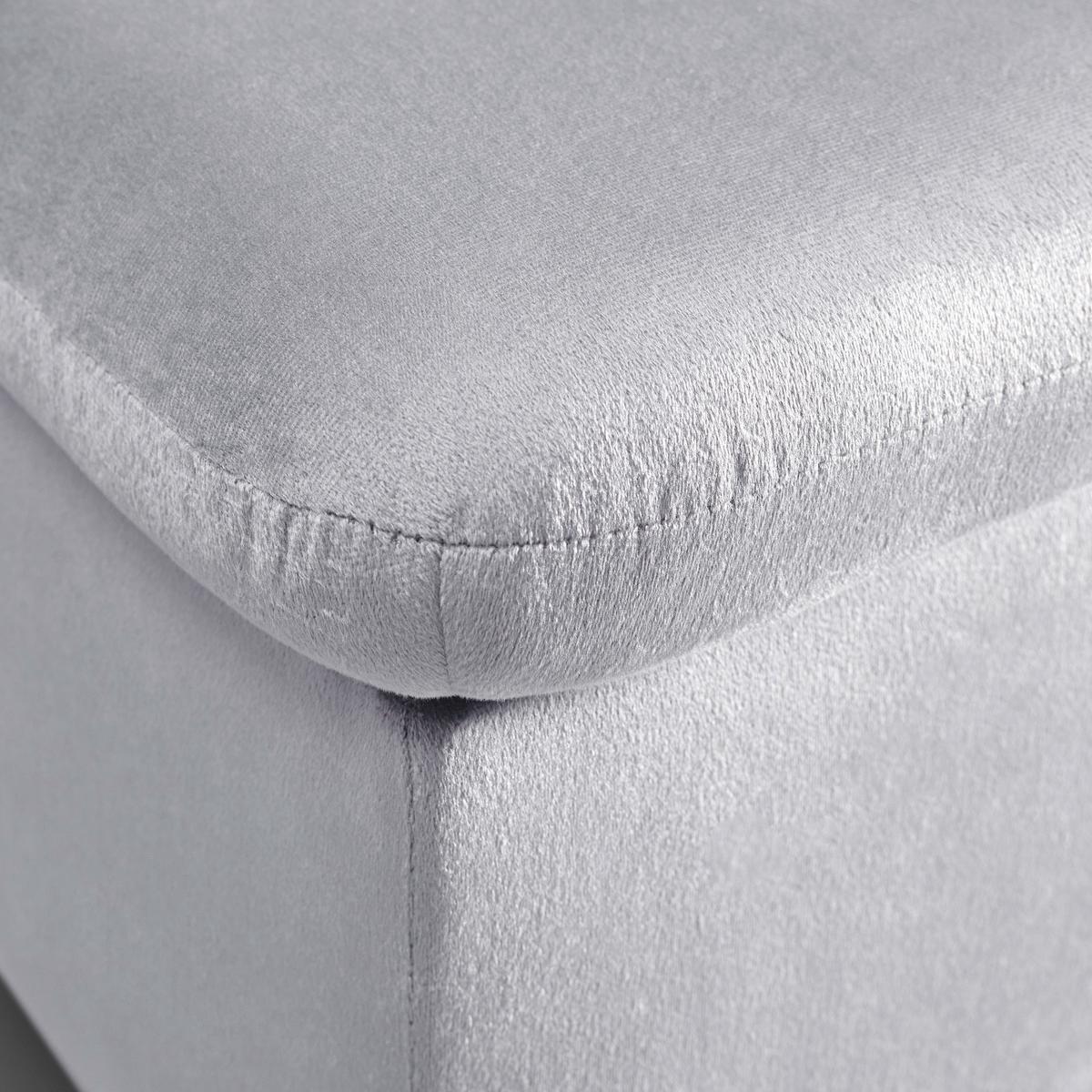 Lavice s úl. prostorem Jessy světlešedá - světle šedá/barvy buku, Moderní, dřevo/textil (150/50/55cm) - Bessagi Home