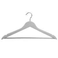 Kleiderbügelset Holz Grau, 12 Stk. - Grau, Basics, Holz (44,5/1,2/23,5cm) - Kesper
