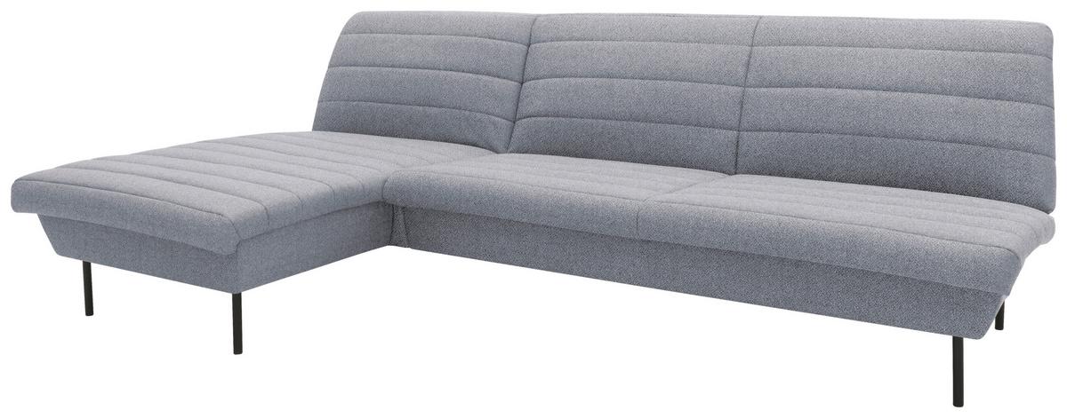 Ecksofa Looks Ix - Schwarz/Grau, Design, Textil (168/274cm) - LOOKS by W.Joop