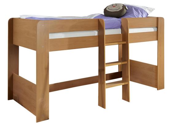 Hochbett Andi 90x200 cm Buche Dekor - Buchefarben, KONVENTIONELL, Holzwerkstoff (215/113/98cm) Hochbett Andi 90x200 cm Buche Dekor - Buchefarben, KONVENTIONELL, Holzwerkstoff (215/113/98cm)