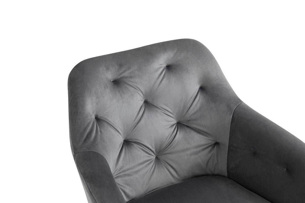 Tischgruppe Cognac/Grau L: 160 cm - Cognac/Grau, MODERN, Holz/Textil (160/85/77cm) - Livetastic