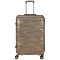 REISEKOFFER TOMMY -L - Champagner, Basics, Kunststoff/Textil (48/74,5/32,5cm) - James Wood