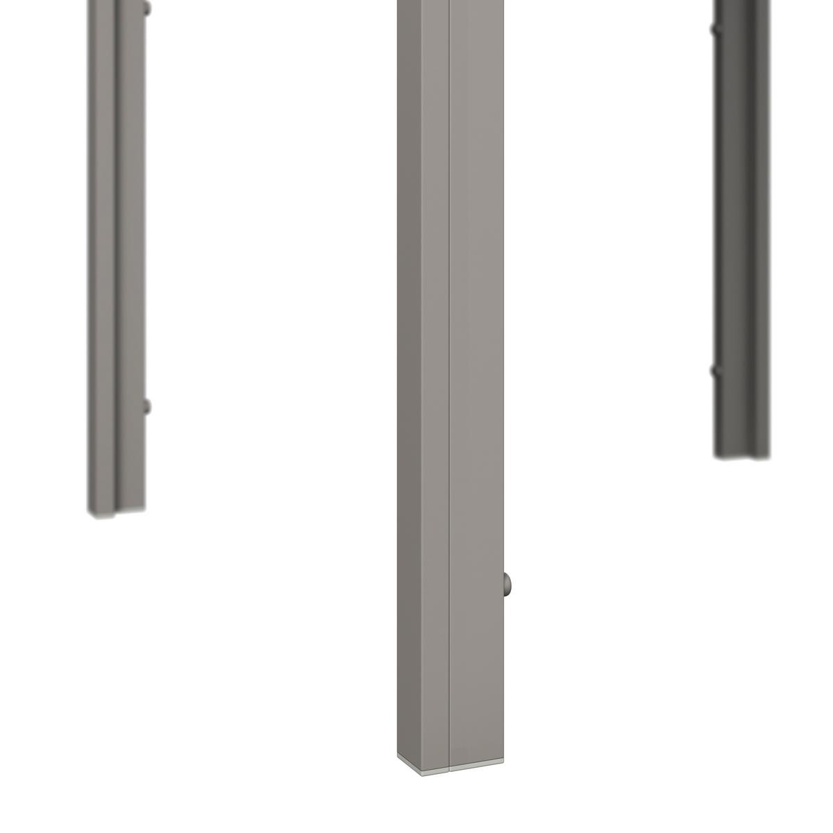 Gartenset Barcelona - Beige, MODERN, Glas/Textil - Beldano