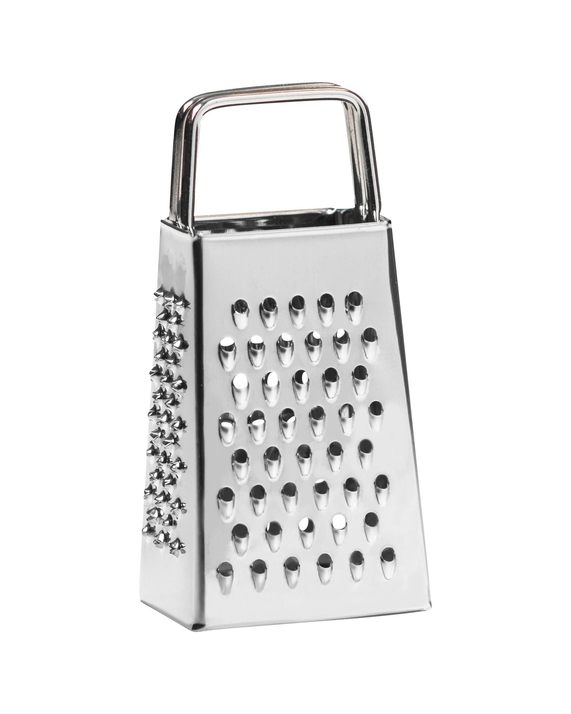 Vierkantreibe Mini - Edelstahlfarben, Basics, Metall (19,2/13,5/17,7cm) - Kelomat