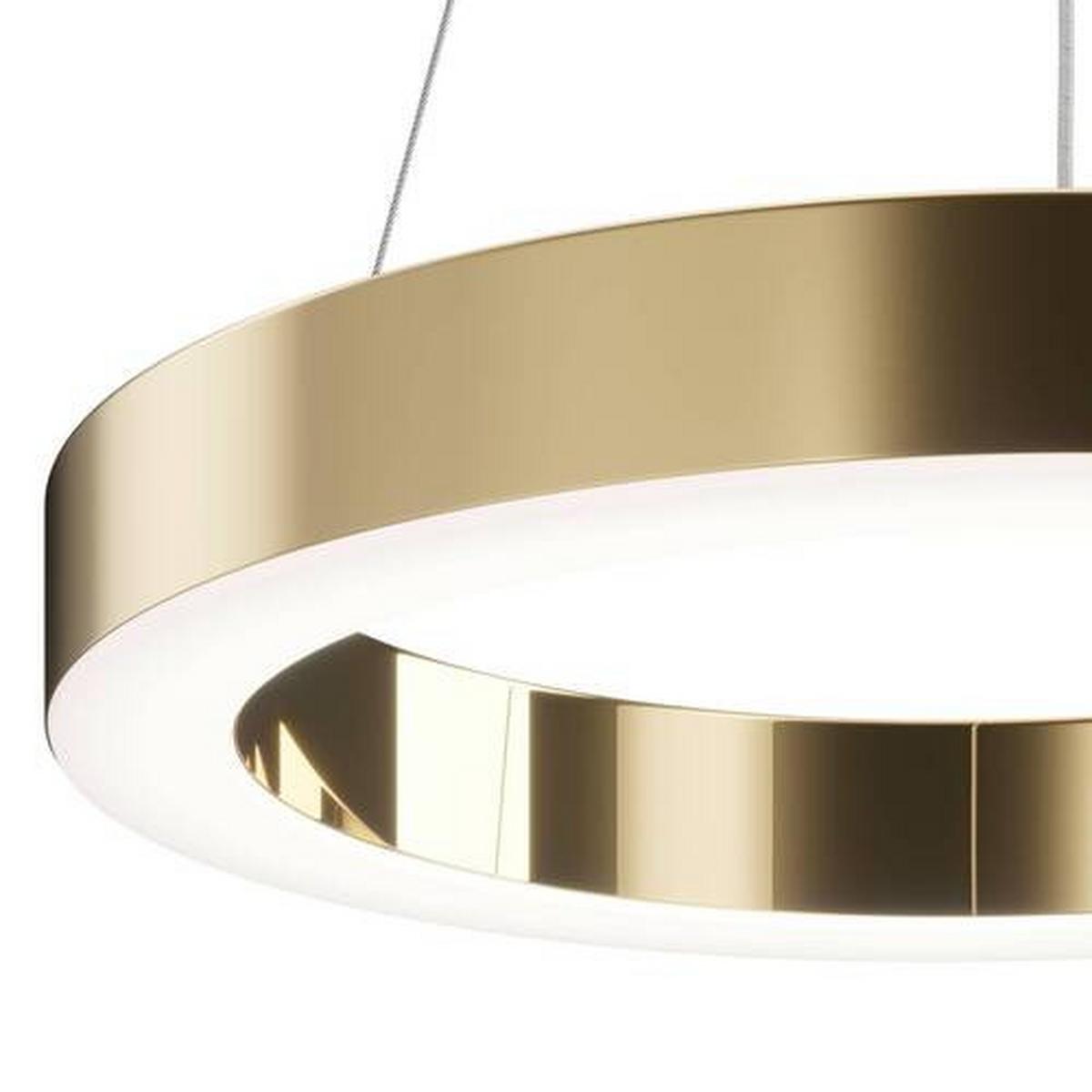 Pendelleuchte Saturno - Messingfarben, Trend, Metall (40/5cm) - MAYTONI
