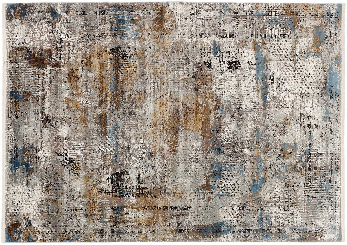 Webteppich Le Mans 67x130 cm - Multicolor, Design, Textil (67/130cm) - Dieter Knoll