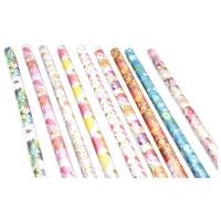 Geschenkspapier Blumen 70x200 cm - Multicolor, MODERN, Papier (70/200cm)