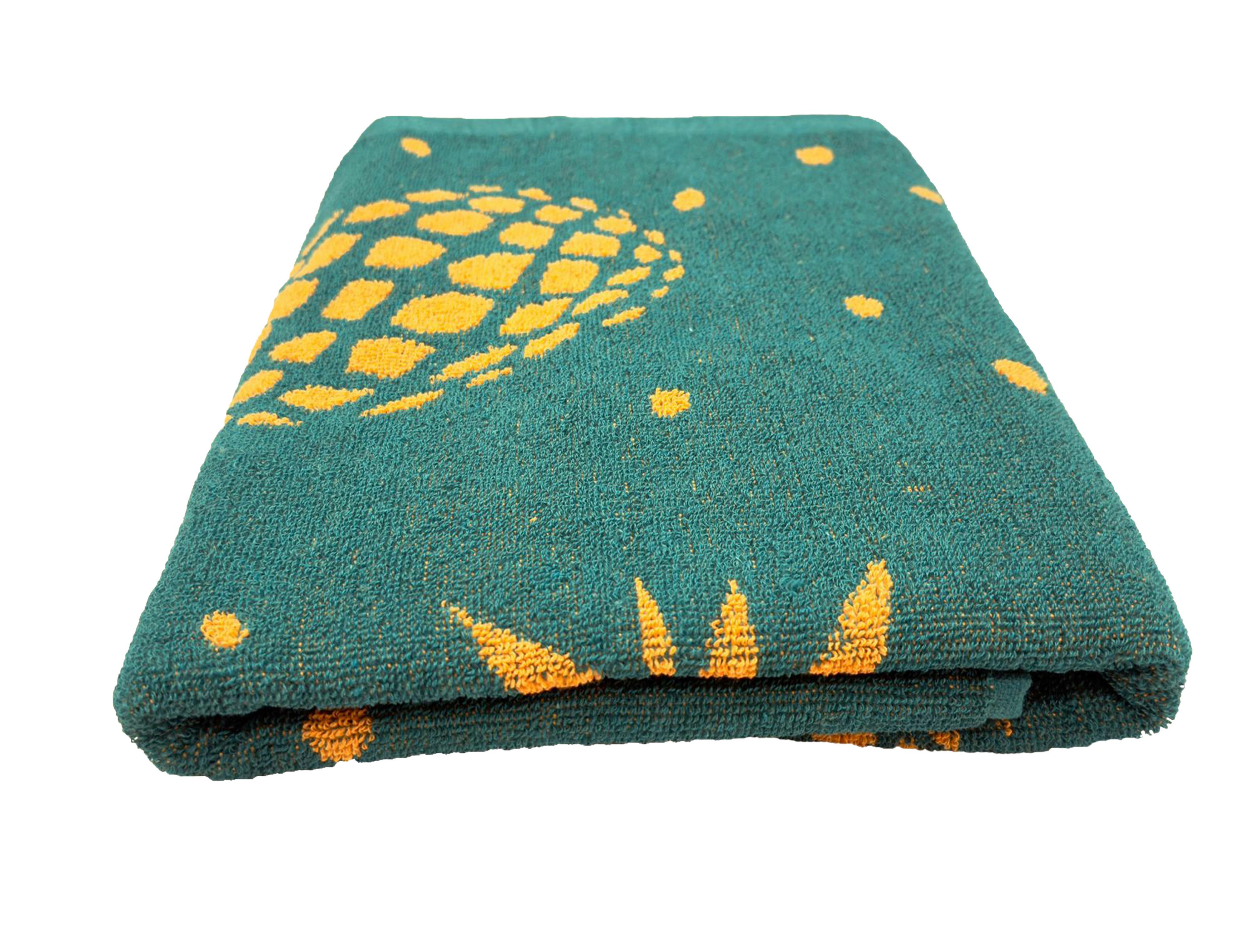 Strandtuch Bali - Grün, KONVENTIONELL, Textil (75/150cm) - Ondega