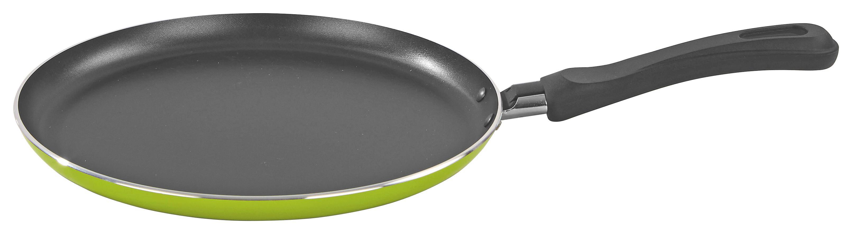 Palacsintasütő Gepa - Világoskék/Világoszöld, konvencionális, Műanyag/Fém (25cm) - Luca Bessoni