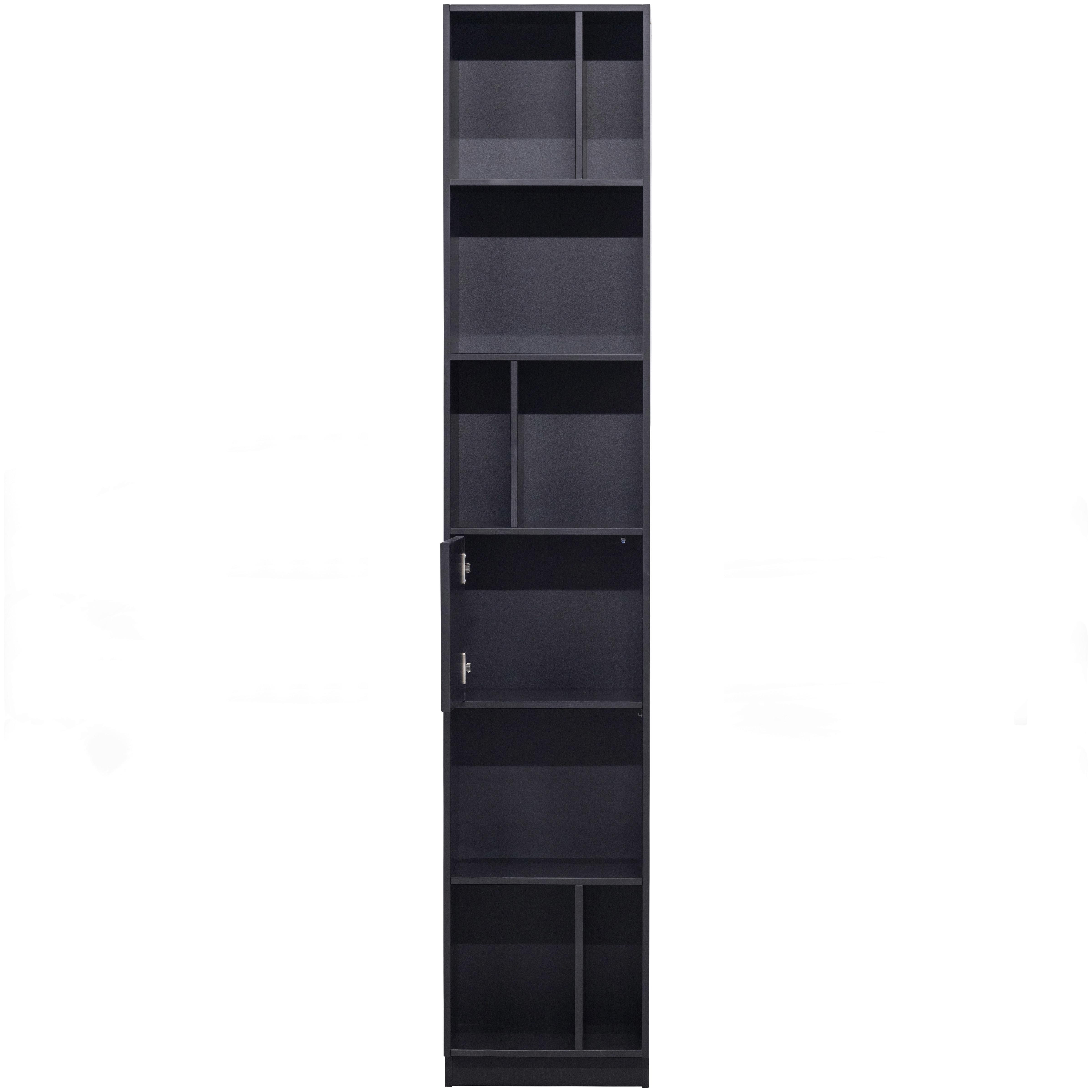 Buffet Finca Schwarz B: 40 Cm - Schwarz, Design, Holz (40/210/40cm) - Livetastic