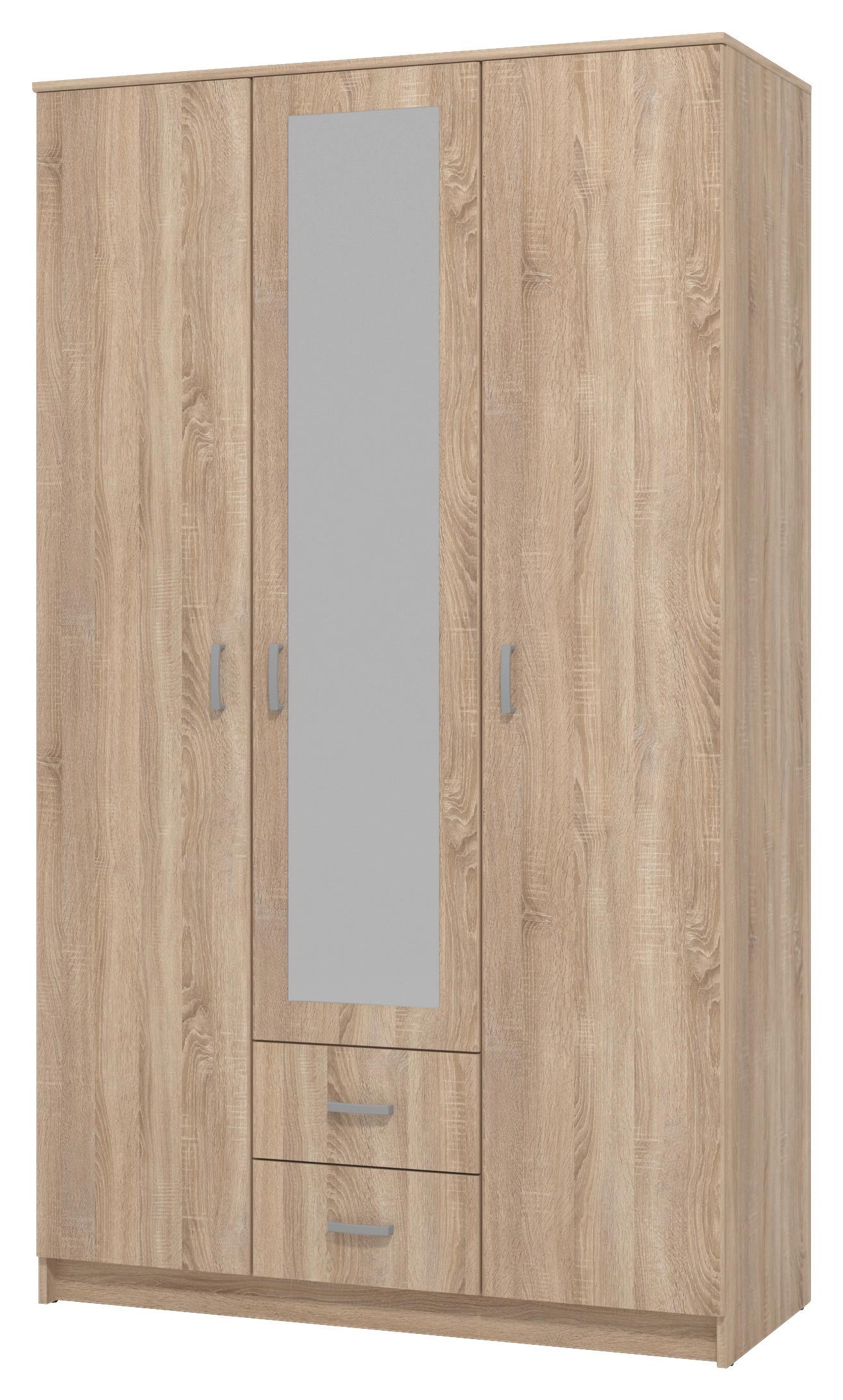 Nyílóajtós Szekrény Hana 120/205 Cm *TOP ÁR* - Basics (120/205/52cm) - Best Price