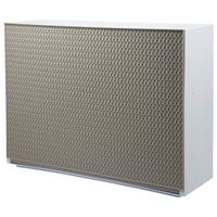 Schuhkipper Strick 2-3 Paare Taupe/weiß B: 16 Cm - Taupe/Weiß, Basics, Kunststoff (51,5/16/39cm)