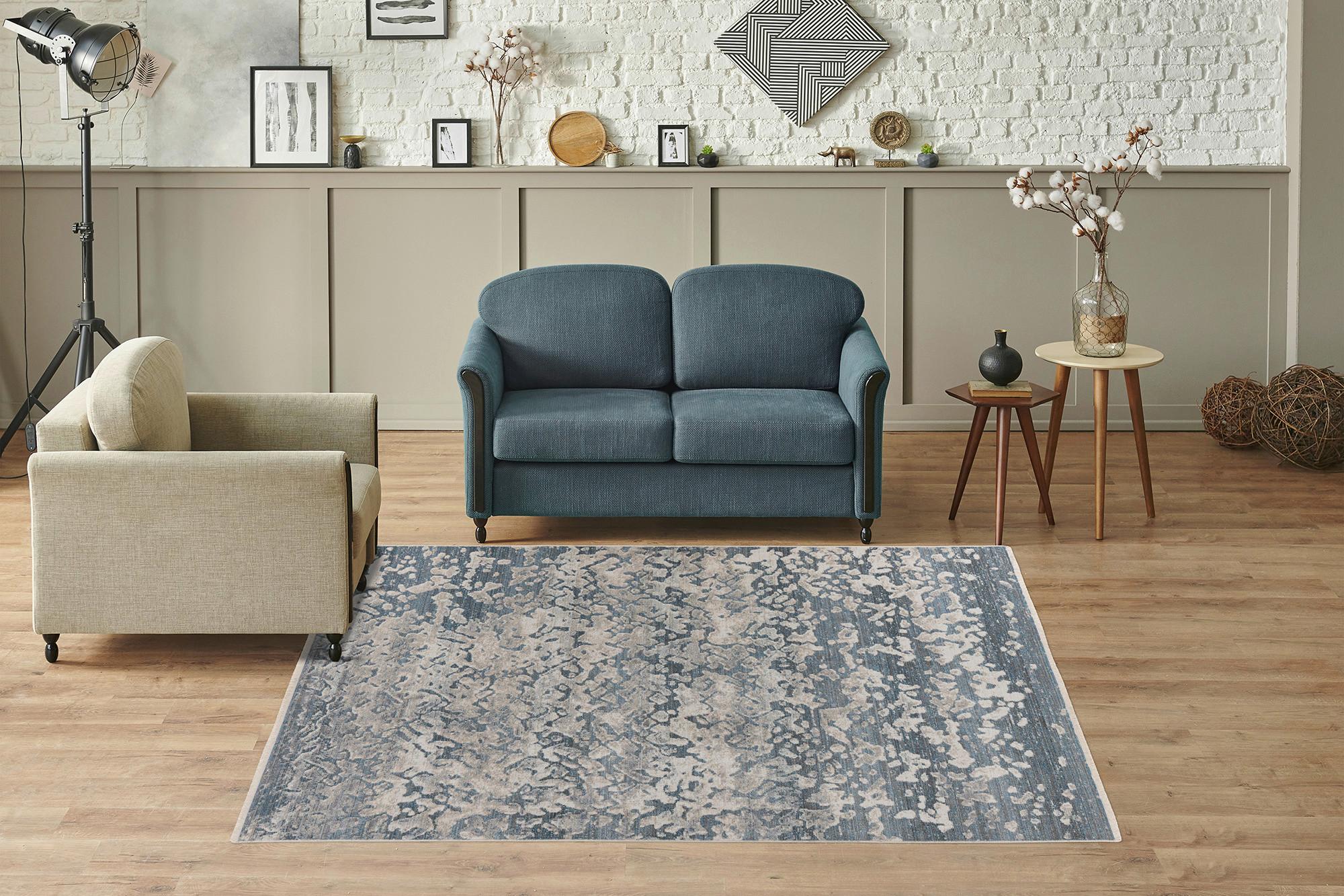Teppich Dilan 300 160x230 Cm Dilan 300 - Anthrazit, KONVENTIONELL, Textil (160/230cm)