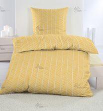 Povlečení Marble, 140/200cm, Žlutá - žlutá, Konvenční, textil (140/200cm) - Modern Living