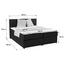 Boxspringbett Titania 180x200 Braun - Schwarz/Braun, KONVENTIONELL, Textil (180/200cm) Boxspringbett Titania 180x200 Braun - Schwarz/Braun, KONVENTIONELL, Textil (180/200cm)