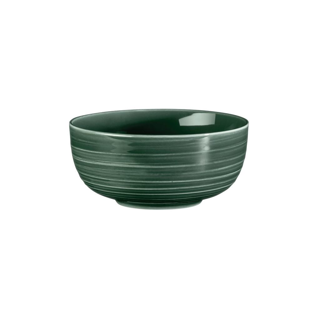 Müslischale aus Porzellan Moosgrün Terra D: ca. 15 cm