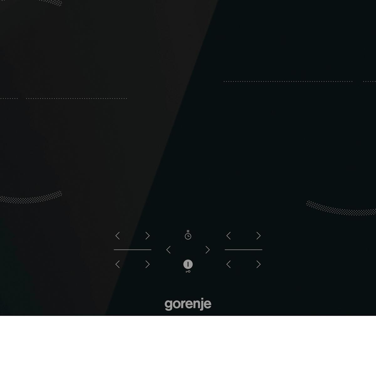 Induktionskochfeld Gi601fmc - Schwarz Hochglanz, Design, Glas (59,5/5,4/52cm) - Gorenje