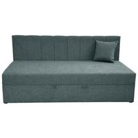 Boxbett mit Bettkasten 90x200 Moritz - Blau/Schwarz, Basics, Holzwerkstoff/Textil (90/200cm) - P & B