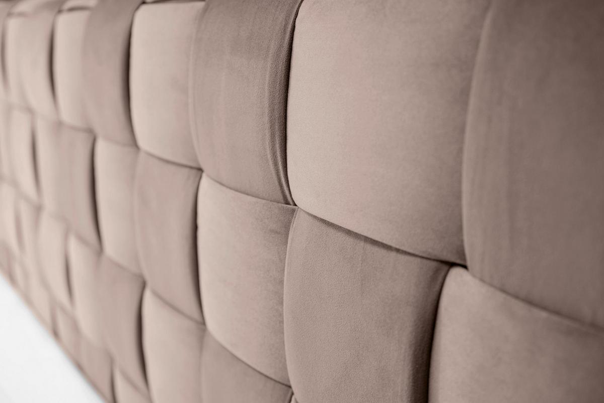 Boxbett Zante Beige, Lf: 180x200 cm - Beige, MODERN, Textil (180/200cm) - Livetastic