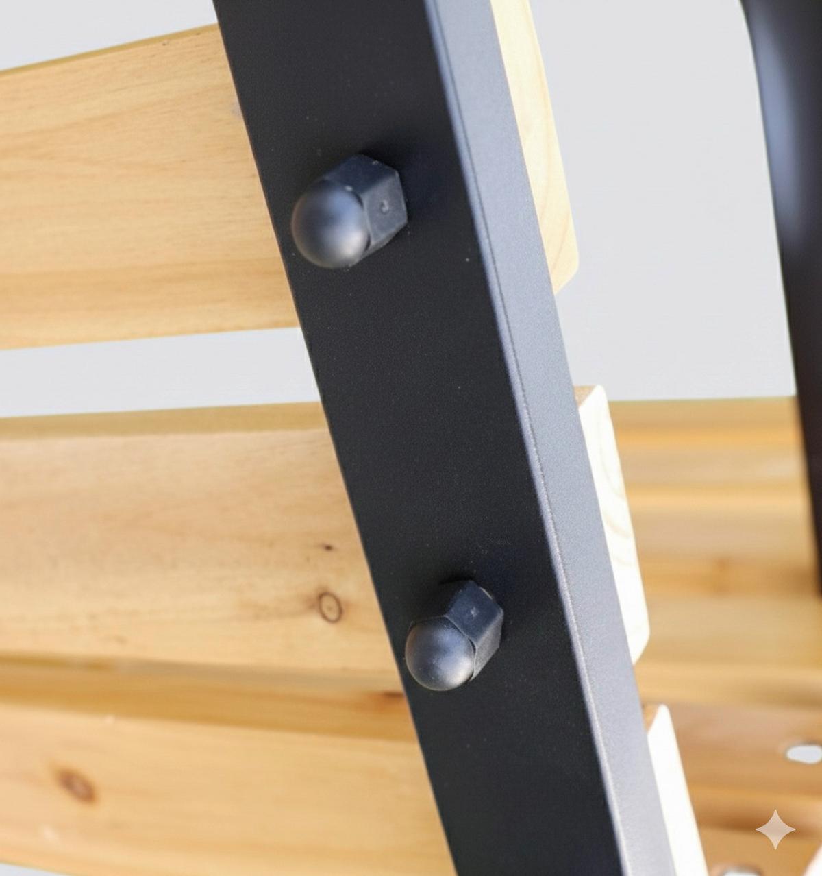 Gartenbank Ph-Tan-Gb-Osaka-Brown - Tannenholzfarben, Basics, Naturmaterialien/Metall (122/60/83cm)