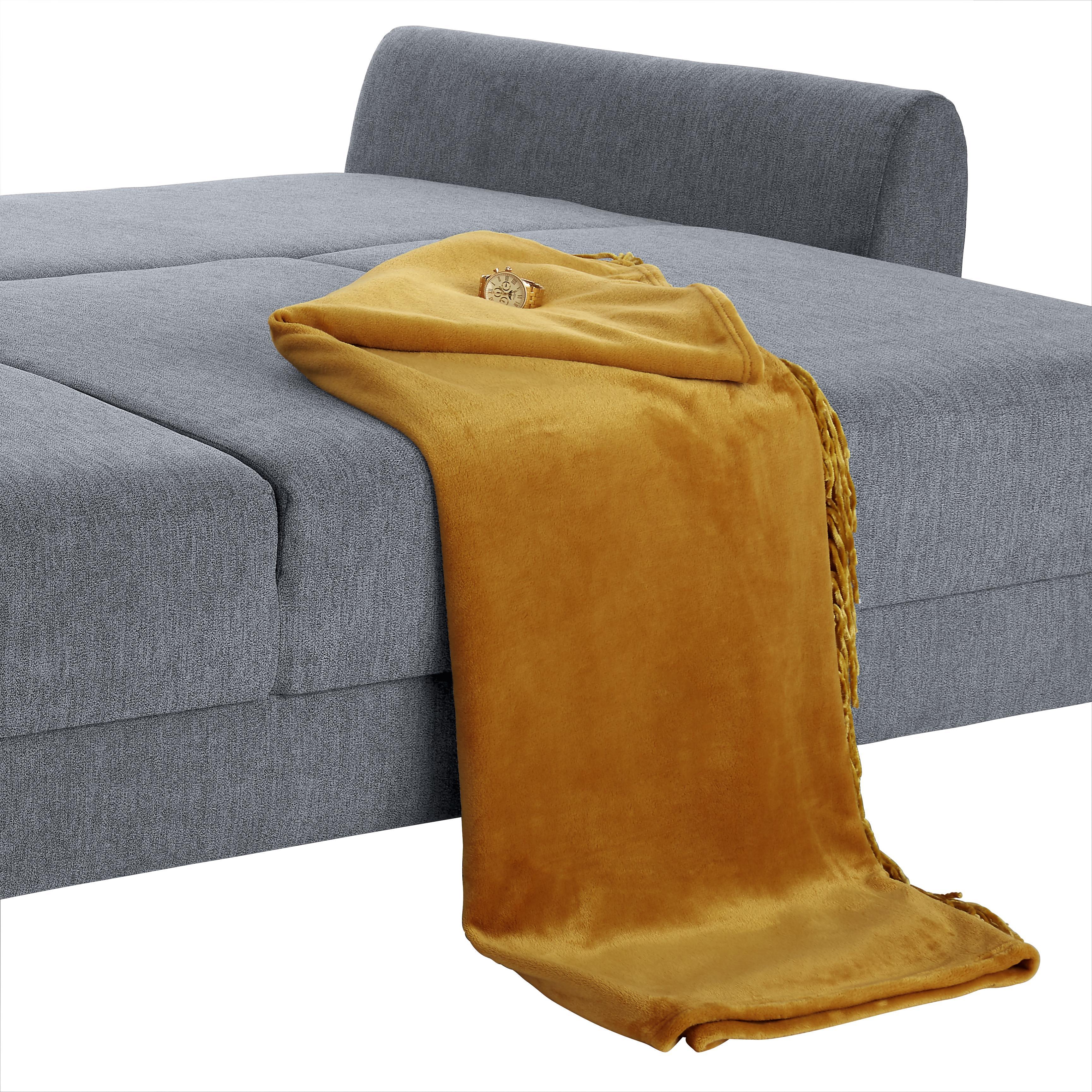 Schönes 3-Sitzer-Sofa mit Bettfunktion