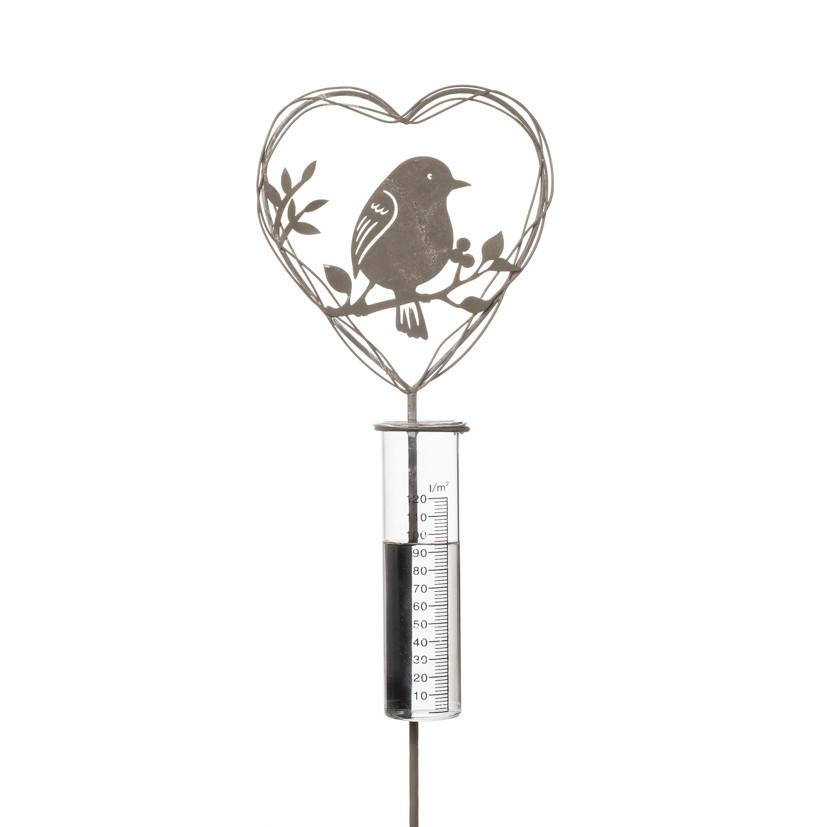 Esőmérő Reini - Natur, Üveg/fém (16/5,5/100cm)