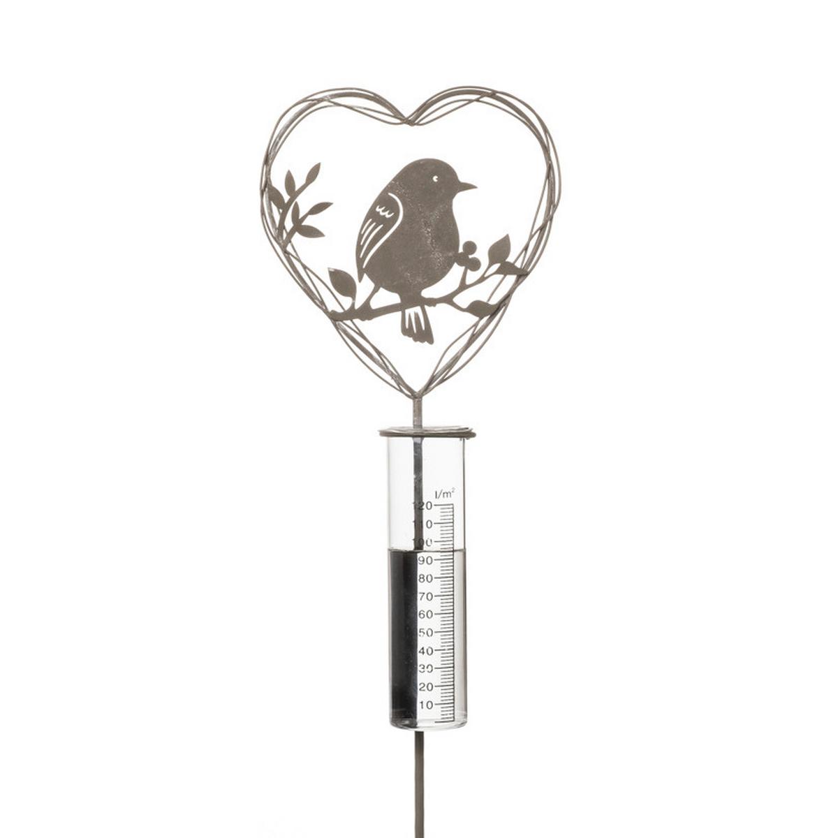 Esőmérő Reini - Natur, Üveg/fém (16/5,5/100cm)