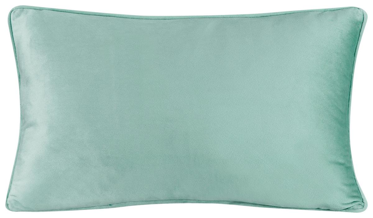 Zierkissen Romy 30x50 cm Polyester Salbeigrün mit Zipp - Salbeigrün, MODERN, Textil (30/50cm) - Luca Bessoni