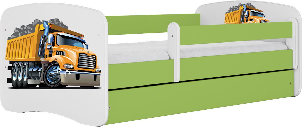 Kinder-/Juniorbett Babydreams inkl. Matratze 80x160 - Birkefarben/Weiß, MODERN, Holz/Holzwerkstoff (80/160cm) - MID.YOU