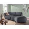 Ecksofa Jesi, Anthrazit S: 238x107 Cm - Anthrazit/Schwarz, MODERN, Textil (238/107cm) - Livetastic