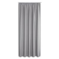 Készfüggöny Kb. 135/245cm - ezüst, Konventionell, textil (135/245cm) - Ondega