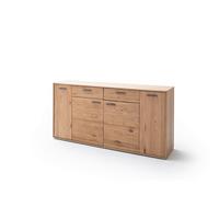 Sideboard teilmassiv B: 184 cm Portland Eichefarben - Eichefarben, Design, Holz/Holzwerkstoff (184/90/44cm) - Livetastic