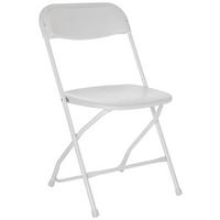 Klappstuhl Tudela Xxl W - Weiß, Basics, Kunststoff (46/80/50cm) - MID.YOU