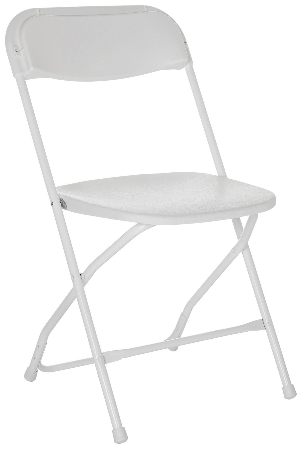 Klappstuhl Tudela Xxl W - Weiß, Basics, Kunststoff (46/80/50cm) - MID.YOU