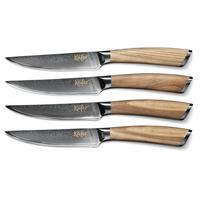 Steakvágó Késkészlet 4212-Ka - nemesacélszínű, Basics, fém (12cm) - Käfer