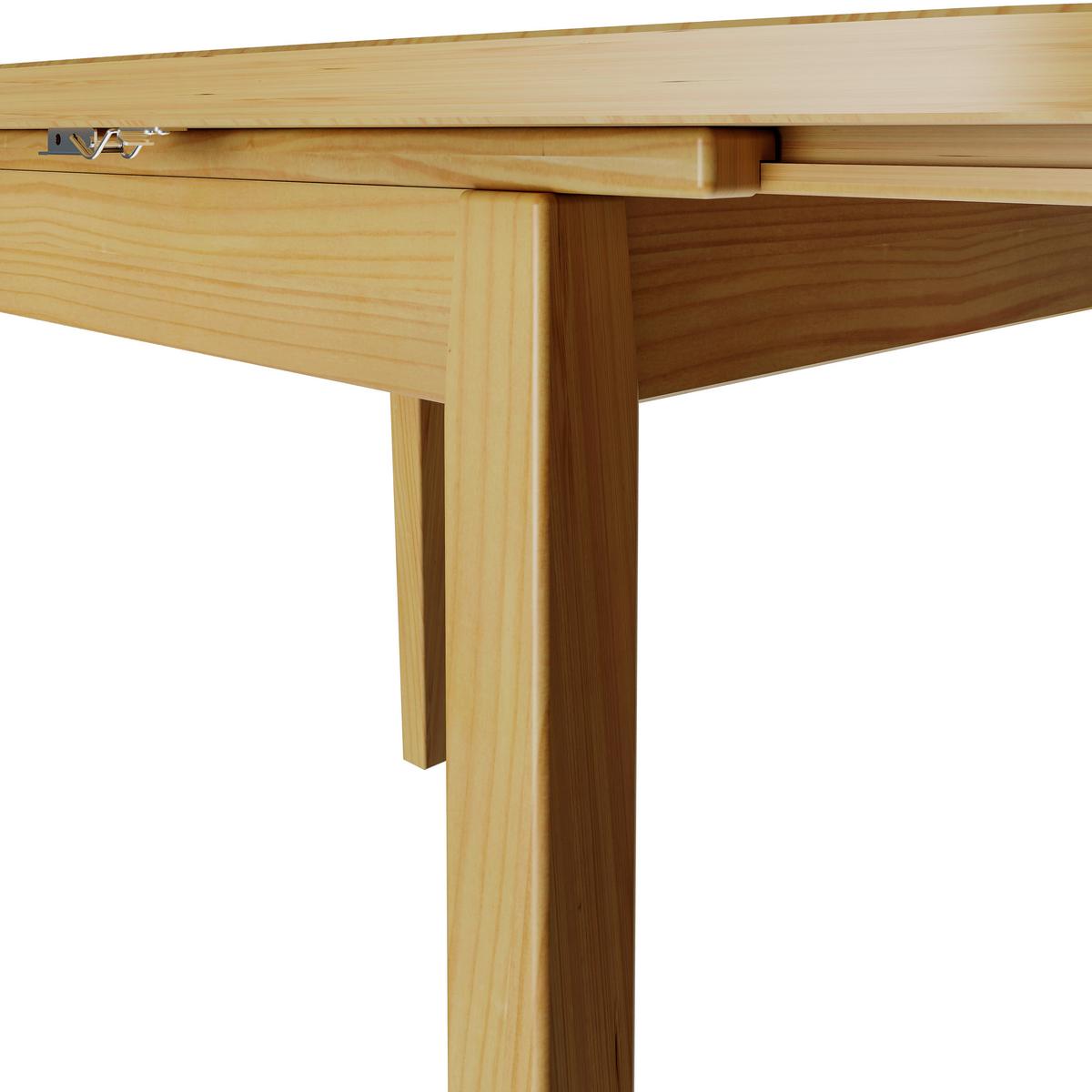 Esstisch Claudia Natur - Naturfarben, MODERN, Holz (110/90/76,5cm) - MID.YOU