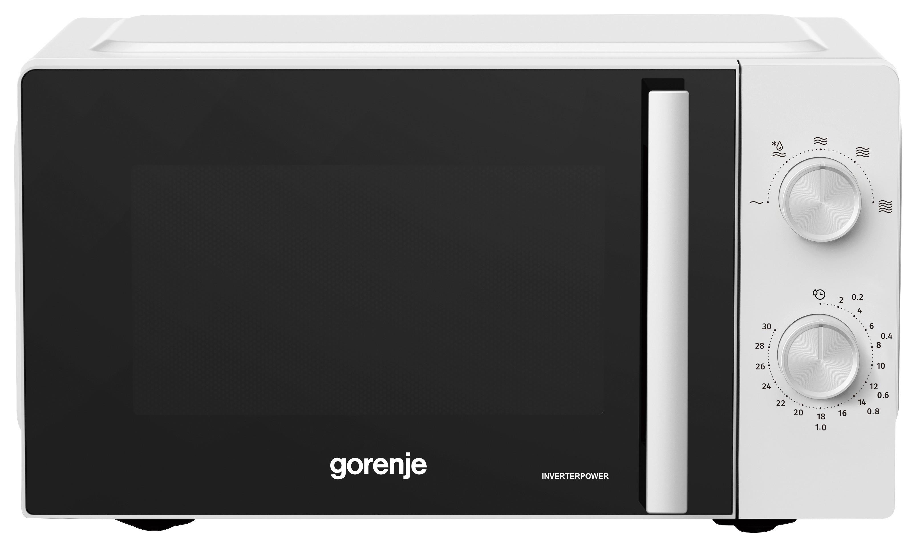 Mikrowelle 700w, 20 Liter - Weiß, Basics, Glas/Keramik (43,4/24,1/32,9cm) - Gorenje