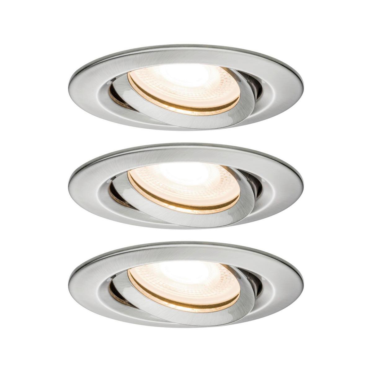 LED-Deckenleuchte Ø 9,3 cm 3-Flammig, Rund - Basics (9,3cm) - Paulmann